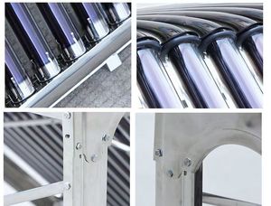 80L～300L ソーラー給湯器 自立型非加圧式ソーラー給湯システム 真空管式ソーラー温水器 家庭用 - Product Image 5