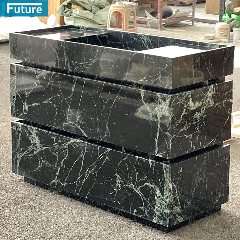 หินอ่อนสีเขียว Calacatta