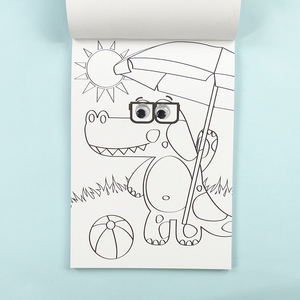 Monde Animal d'eau coloriage doodle enfants revêtement <span class=keywords><strong>dur</strong></span> <span class=keywords><strong>dessin</strong></span> livre - Product Image 6