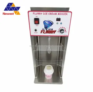 CE Approved 110V 220V 350w Commercial Electric Mcflurry Flurry Ice Cream razzle Machine Maker Mixer Shaker Blender