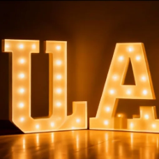 Letrero Publicitario Iluminado LED Personalizado Adecuado para: Bodas, Cumpleaños, Fiestas, Hogar, Taxis, Vehículos - Product Image 5