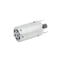 Moteur de rétroviseur de voiture miniature à aimant permanent 12V DC haute vitesse JXF130-625 à commutation par balais pour rétroviseur de voiture