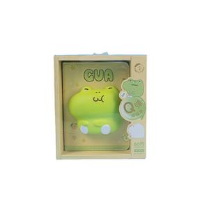 Carnet en silicone imperméable et décompressant A5 A6 avec couverture mignonne d'animaux et pages colorées - Product Image 1