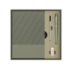 ชุดของขวัญสมุดโน้ต A5 ปกอ่อน เย็บด้าย สไตล์ธุรกิจ มินิมอล สำหรับสำนักงาน พิมพ์ดิจิทัล สมุดโน้ตสำหรับโปรโมชั่น - Product Image 1