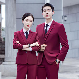 Ensemble de costume unisexe pour enseignant - Tenue professionnelle, noir pour la vente immobilière, vêtements formels, uniforme bancaire - Product Image 4