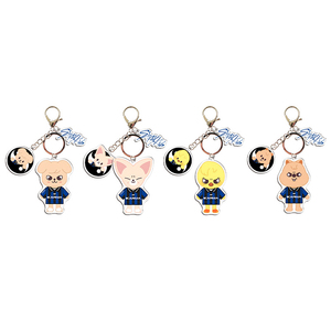 Nuevo Llavero Colgante de Acrílico con Diseño de Dibujos Animados, Regalo, Estrella, Impresión UV, Souvenir de Moda, Accesorios DIY al por Mayor - Product Image 4