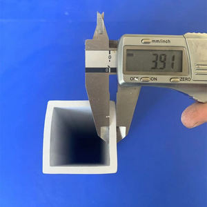 Vente en gros à bas prix 100x50 tube carré en PVC de couleur personnalisée pour la culture hydroponique et le jardin - Product Image 6