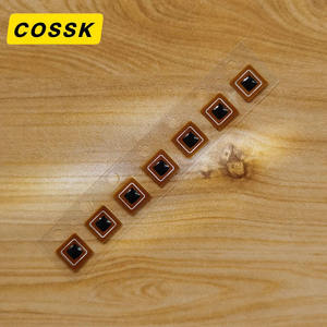 초소형 8x8mm 마이크로 칩 NFC <span class=keywords><strong>RFID</strong></span> 태그 13.56MHz <span class=keywords><strong>ISO</strong></span> 14443A 패시브 소프트 PVC 미니 사이즈 144바이트 비즈니스 카드 NFC 스티커 - Product Image 2