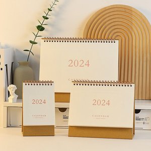 Hot bán <span class=keywords><strong>2025</strong></span> cuộn dây ràng buộc bàn lịch tùy chỉnh kích thước hàng tháng hàng ngày bàn lịch - Product Image 1