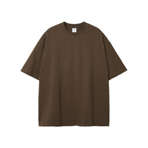 FLOWORA Camiseta de Manga Corta con Cuello Redondo, 100% Algodón, Color Sólido, Estilo Urbano, Impresión DTG - Product Image 4