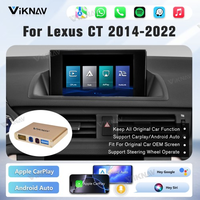 Caja de interfaz Viknav Linux para Lexus CT200h CT200 CT 200h 2014-2022, decodificador CarPlay, Android Auto, navegación GPS original