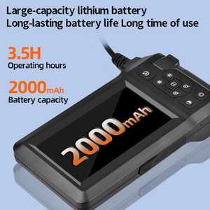 Chuyên nghiệp Di Động 4.3 Inch Màn Hình IPS <span class=keywords><strong>Camera</strong></span> Nội Soi Công Nghiệp 8 Đèn LED Video Borescope Mini CMOS Thẻ Micro SD - Product Image 4