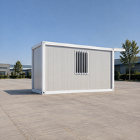 Garage préfabriqué en acier de 20 pieds avec porte à enroulement, assemblage rapide, structure en kit pour stationnement de voitures et stockage extérieur