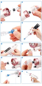 Pressure Prp Mesotherapy Injection Gun No Needle Meso Gun Hair Regrowth Skin Rejuvenation Micro Crystal Injection