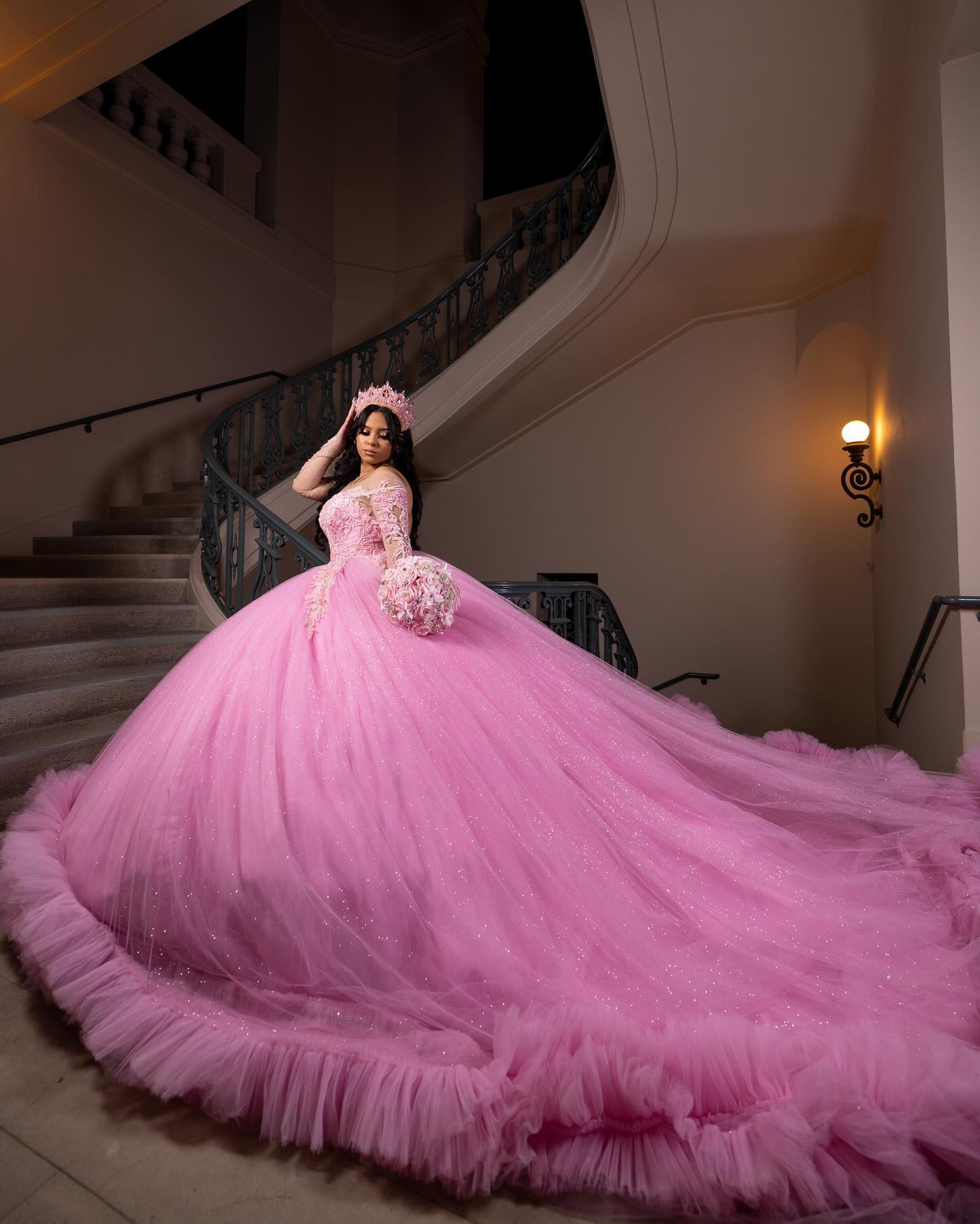fitted lace wedding dress Long Sleeves Lace Dark Red Evening Prom Dresses, Cheap Custom Sweet 16 –  SposaDresses main image 0
