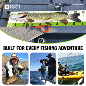 Booms Fishing RL4 - Alfombrilla Plegable para Pesca, 150x20cm, Impermeable, de Tela de Malla Recubierta de PVC, Cinta Métrica para Pescar - Product Image 5
