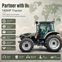 Se Buscan Agentes y Distribuidores: Tractor Agrícola LAWNIO con Motor de 6 Cilindros y Alto Torque para Arado, Tractor 4x4