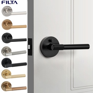 Serrature per Porte con <span class=keywords><strong>Maniglia</strong></span> Interna Zigrinata per Privacy e Passaggio - Product Image 3