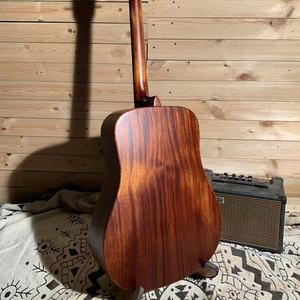 <span class=keywords><strong>Guitar</strong></span> Acoustic chất lượng cao toàn gỗ Mahogany nguyên khối <span class=keywords><strong>41</strong></span> <span class=keywords><strong>inch</strong></span>, mặt sau/tay cầm bằng gỗ hồng sắc, mặt đàn bằng gỗ hồng sắc mờ, bán buôn - Product Image 5