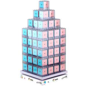 Cubos mágicos 3x3, juego de cubos <span class=keywords><strong>Rubik</strong></span> con macarons para niños y adultos, juguete rompecabezas que estimula el cerebro, de 8 a 13 años - Product Image 1