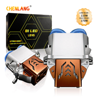 Projecteur Bi-LED NHK Super Lumineux 3.0 Pouces, Conception Optique Supérieure pour Feux de Route et Feux de Croisement, Cinq Phares LED Laser, Éclairage Automobile