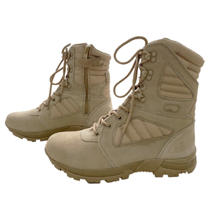 Botas Tácticas de Cuero DFM13, Botas de Combate MG, Botas MG de Cuero Resistente - Product Image 1