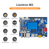 Carte mère de machine publicitaire LIONTRON M3, écran commercial, Rockchip RK3288 HDM 4k Android Linux