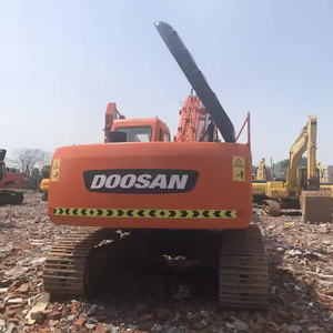 Excavadora de orugas Doosan usada original de venta directa de comercio exterior con brazo largo - Product Image 2