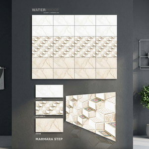 Nouvelle conception de carreaux muraux en céramique numérique 3D brillants 12x24 30x60cm 300x600mm, idéal pour les murs de cuisine, prix exportateur d'usine en Inde - Product Image 2