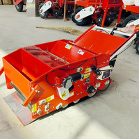 Semoir motorisé pour plateaux de semis de riz, idéal pour la plantation à domicile, en ferme et en pépinière montagneuse