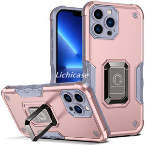 เคสฝาหลังแบบมีขาตั้งแม่เหล็กสองชั้นสำหรับ <span class=keywords><strong>VIVO</strong></span> V25 <span class=keywords><strong>Pro</strong></span> เคสซิลิโคนแบบนิ่ม S15 <span class=keywords><strong>Pro</strong></span> - Product Image 1