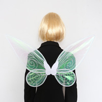 PARTYMENT Accessoires de spectacle pour festival et fête, Décoration de dos élégante, Ailes d'ange féerique, d'elfe et de papillon colorées