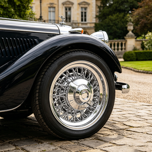 Nouvelles jantes à rayons en acier <span class=keywords><strong>Lowrider</strong></span> 13-20 pouces, entièrement chromées, 72 rayons, pour voitures classiques - Product Image 2