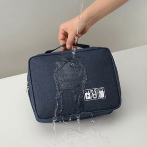 Multi-Functional Electronic Accessories Organizer <b>Bag</b> for Power Bank, <b>Cables</b>, Earphones & Travel Storage - Product Image 2