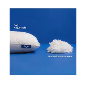 <span class=keywords><strong>2025</strong></span> nóng bán có thể điều chỉnh 100% polyester giường ngủ gối nhà máy tùy chỉnh Trắng shredded Bộ nhớ bọt gối - Product Image 2