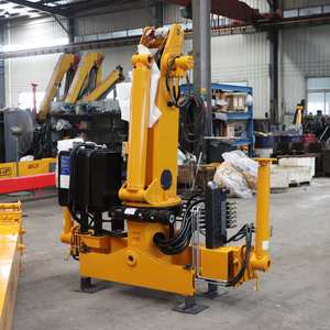 Hidráulico Mini 3 Ton Grua <span class=keywords><strong>Canastilla</strong></span> Brazo plegable recto Camión Montado Grúa Elevadora Fabricantes - Product Image 6