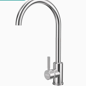 304 Stainless Steel Kitchen Faucets Brushed Finish Mixer <b>Tap</b> - Product Image 4