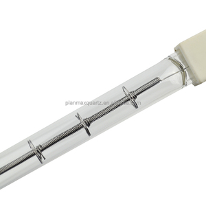 X Loại kim loại Clip 3600W trắng lớp phủ nóng đèn thạch anh hồng ngoại sưởi ấm đèn <span class=keywords><strong>Halogen</strong></span> Nhiệt Đèn - Product Image 5