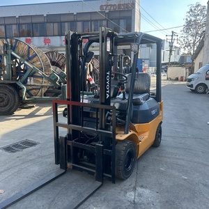 Pilihan andal untuk Toyota Forklift diesel 1.5 ton dengan tiang 2 tahap dan tinggi pengangkat 3 meter, Forklift pembakaran Internal - Product Image 3