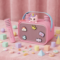 Microphone Karaoké Enfant à Motif Licorne en Gros, Haut-Parleur Éducatif pour Chant, Prise en Charge OEM ODM Personnalisée