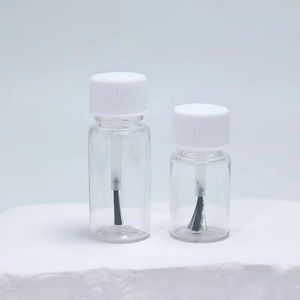 Paquete de Envases Cosméticos de Plástico PET Transparente de 5ml, 10ml, 15ml, 20ml y 30ml con Brocha para Dispensar Aceites Esenciales, Muestras Pequeñas y Esmalte de Uñas - Product Image 5