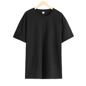 T-shirt di Lusso in Cotone Pesante di Alta Qualità, Unisex, con Stampa Logo Personalizzata, Collo Alto, T-shirt Oversize da Uomo - Product Image 6
