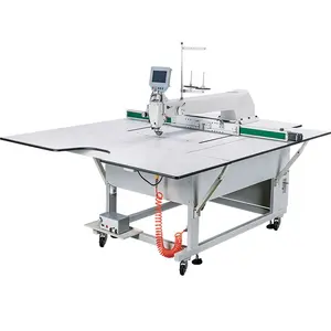 QK-318 all'ingrosso della fabbrica 90x130cm 360 rotativo rotativo modello CNC macchina per cucire con laser