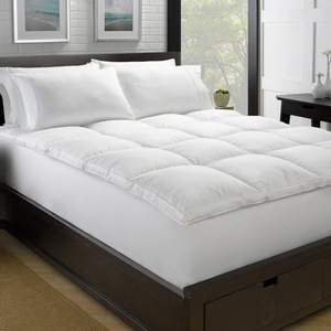 Morbido e confortevole in fibra cava queen size materasso di colore solido per biancheria da letto - Product Image 1