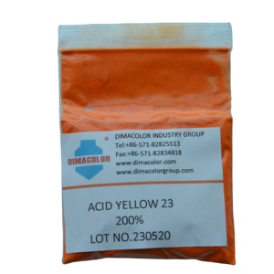 Colorante Ácido Amarillo 23 Altamente Soluble en Agua, Colorante Ácido Rojo Amarillento, Colorante Aniónico - Product Image 4