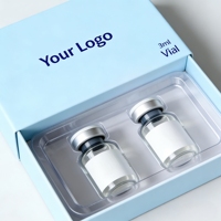 Étiquettes et boîtes en papier personnalisées pour flacons de 3 ml, 5 ml, 10 ml, ensemble d'emballage pour flacons rechargeables