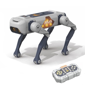 רובוט כלב RC AI, צעצוע STEM לתכנות לילדים, שלט רחוק דרך אפליקציה, רובוט עם שליטה קולית, שירה וריקוד, צעצוע כלב RC אינטליגנטי - Product Image 1