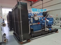 Generador de Gas Metano de Buen Rendimiento, Tipo Silencioso, 500KW 500kva 1MW, Trifásico, 4 Cables, Refrigerado por Agua, Motor Baudouin 2MW