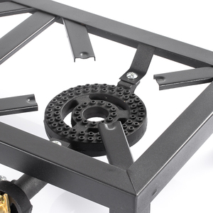 RAF güvenilir gaz sobası siyah ev pişirme güvenli propan gaz ocak 2 brülörler mutfak gaz ocağı ücretsiz kurulum - Product Image 3