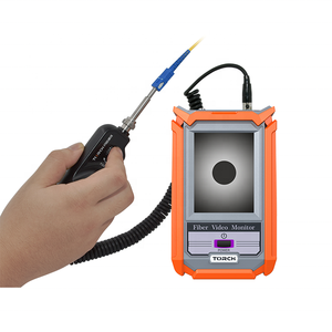 Microscopio de inspección de fibra óptica de mano 200/400X Sonda de inspección de video facial de extremo de fibra óptica FVM103 con pantalla de 3,5 pulgadas - Product Image 4